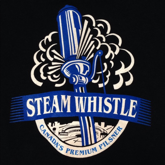 Steam Whistle Pilsner Black T-Shirt - Picture 2 of 6